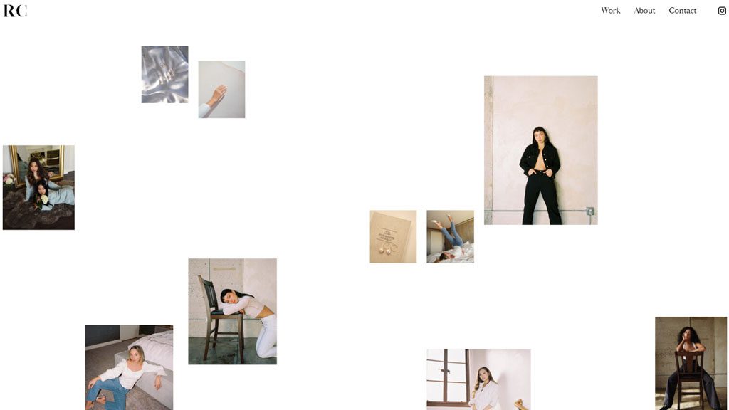 squarespace portfolio example