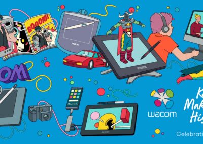 Wacom celebrates its 40th anniversary