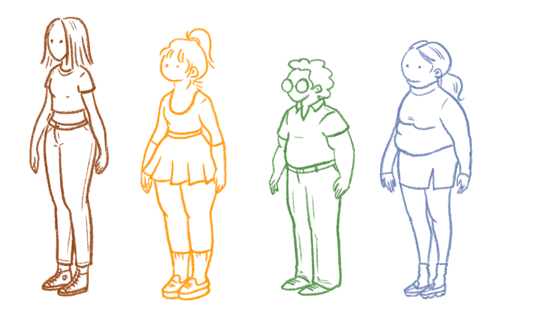 How to Draw Diverse Body Types in Your Own Style In a Few Quick Steps