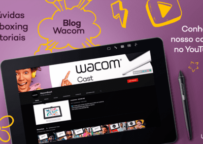 Inscreva-se no canal do YouTube da Wacom Brasil