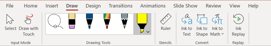 PowerPoint Pen Tools