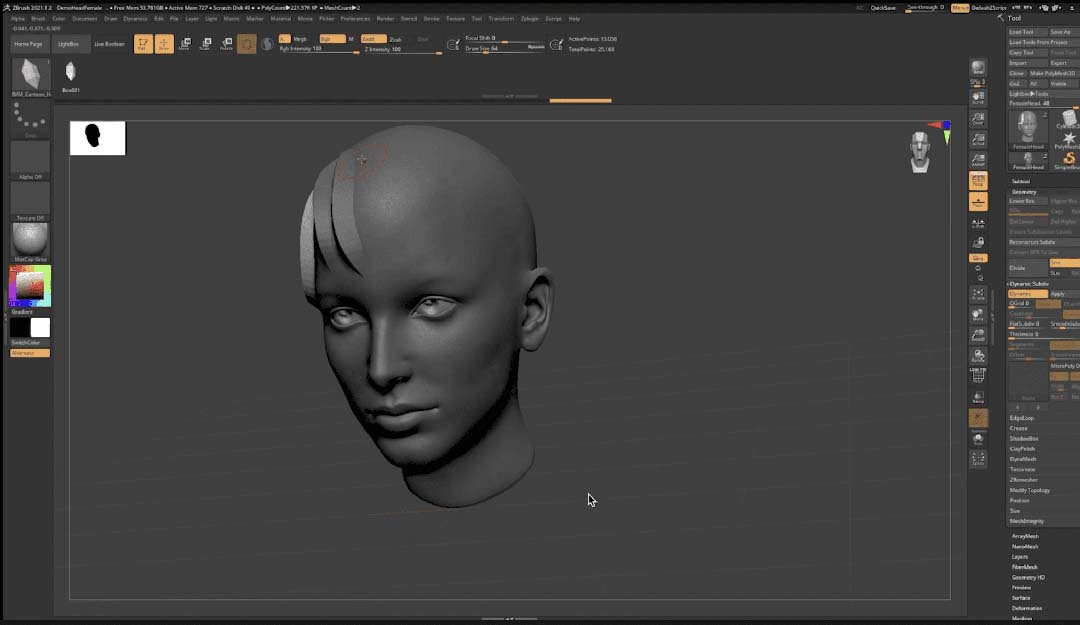 haz Zbrush screenshot