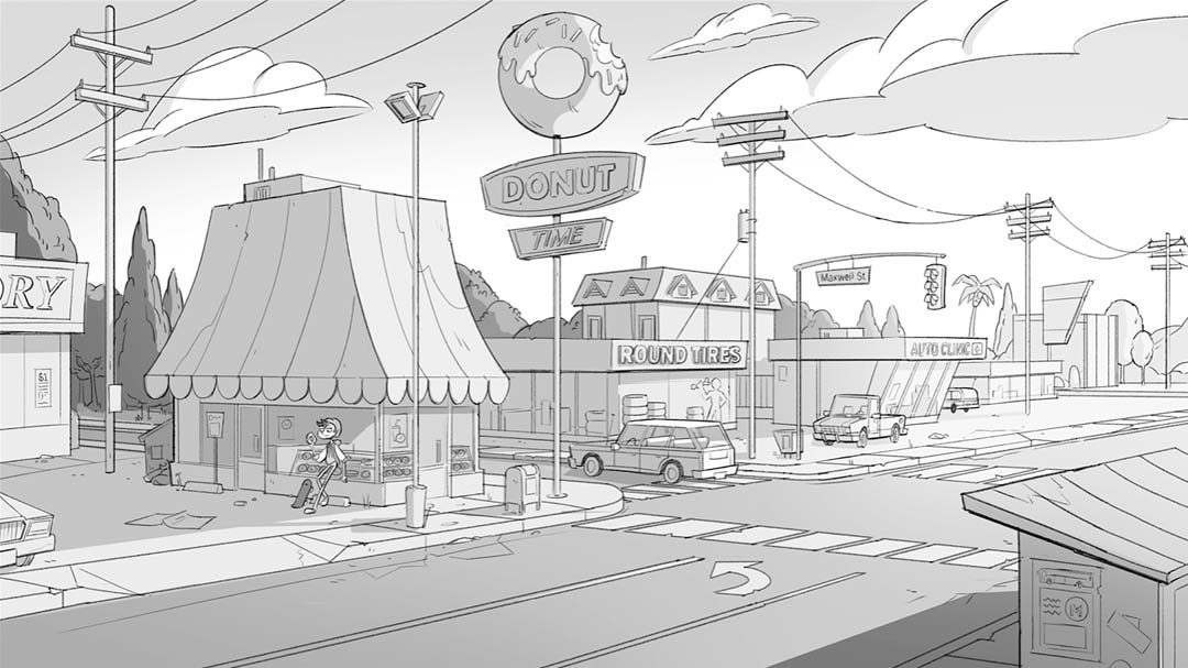 Bam Backgrounds 3 donut background