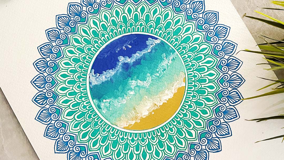 Mandala painting Unsplash