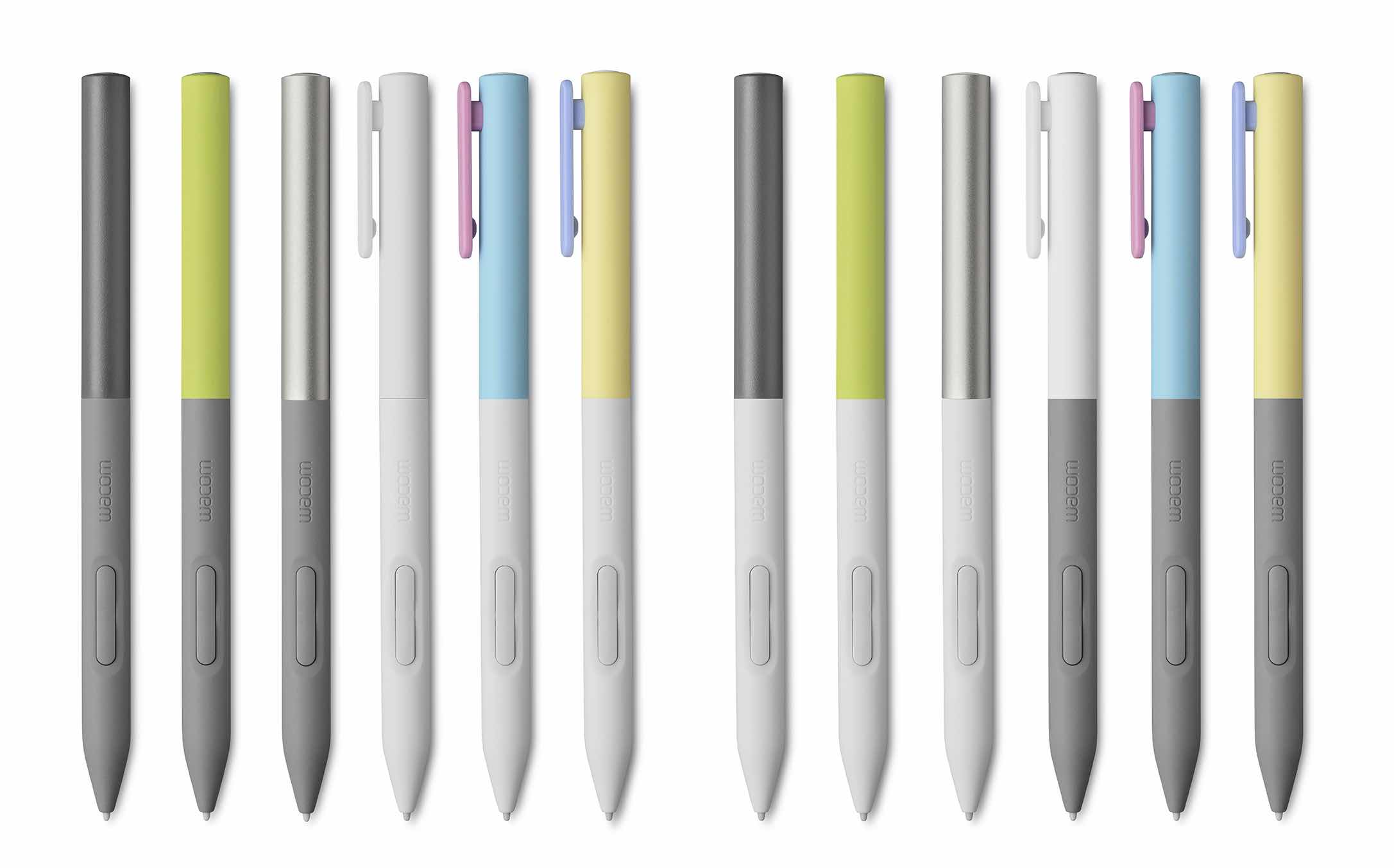 Wacom One pen combinations for the Wacom One pen display