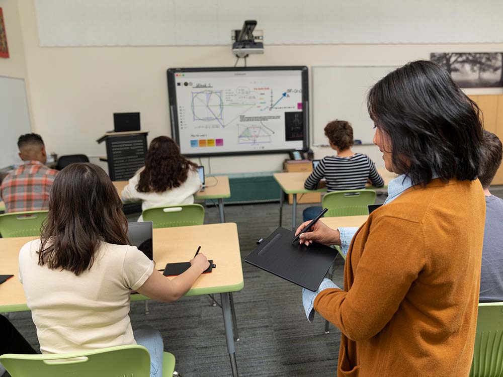 Teacher Intuos Collaboard Classroom