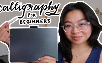 Digital calligraphy for beginners, with Joli Noelle David