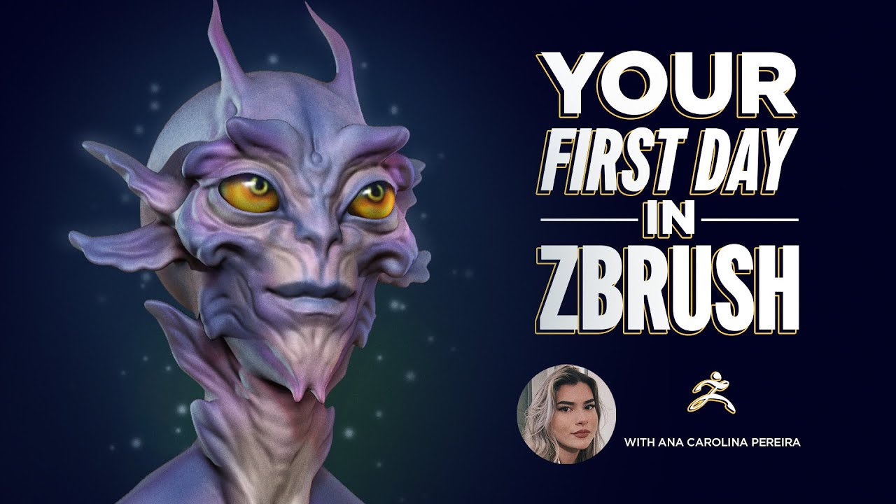 Video Thumbnail: Your First Day in ZBrush