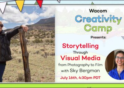 July 16, 2024: Storytelling through visual media: from photography to film