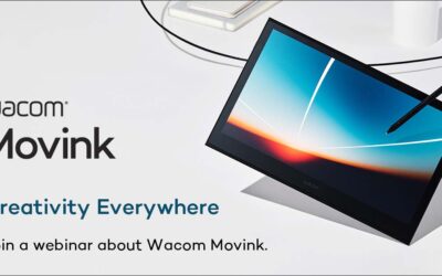 Creativity Everywhere: Join a Free Webinar about Wacom Movink, Your New Portable Professional Display! 