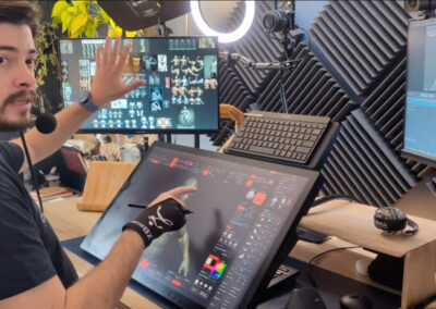 Making the most of your Wacom, with Pablo Muñoz Gómez – Tip 1: Mapping touch to a separate monitor