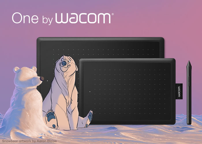 One by Wacom digital drawing tablet