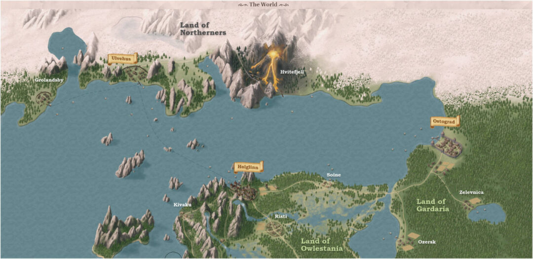 Evard the Hermit Screenshot 3 Map