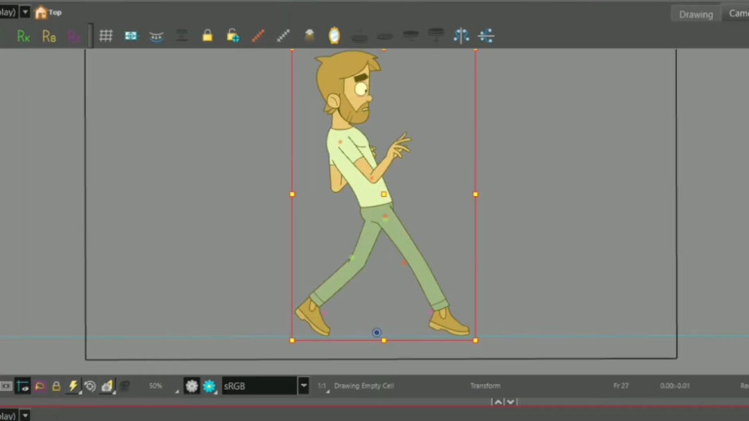 Fabio Sneak Walk Cycle Screenshot