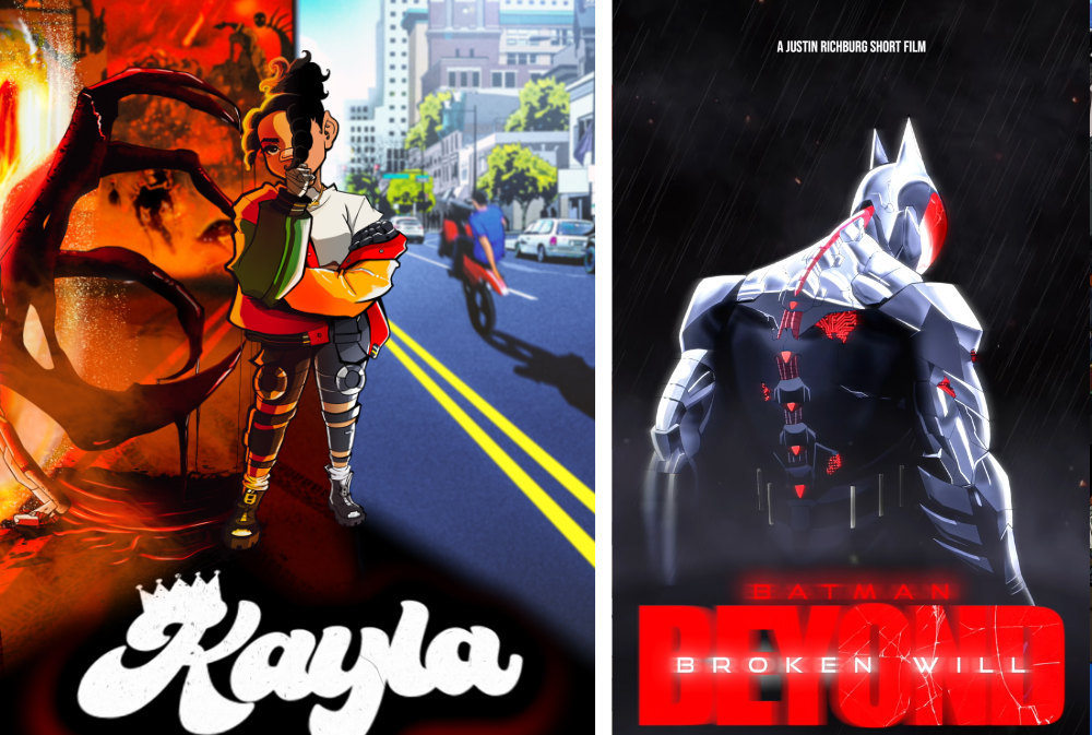 Justin Richberg - Kayla and Batman posters