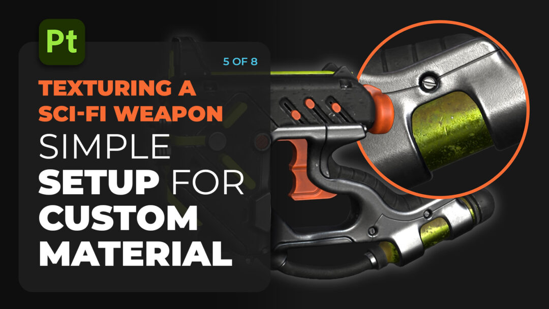 How to create incredible textures using Adobe Substance 3D, with Pablo Muñoz Gómez — Part 5: A simple setup for custom materials