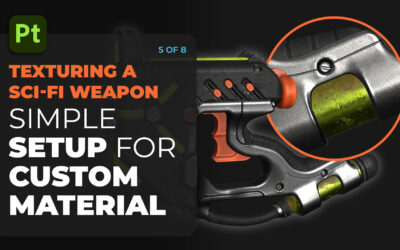 How to create incredible textures using Adobe Substance 3D, with Pablo Muñoz Gómez — Part 5: A simple setup for custom materials