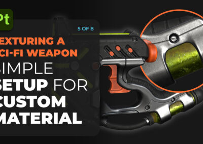 How to create incredible textures using Adobe Substance 3D, with Pablo Muñoz Gómez — Part 5: A simple setup for custom materials