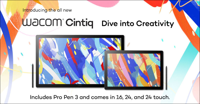 Wacom Cintiq drawing display