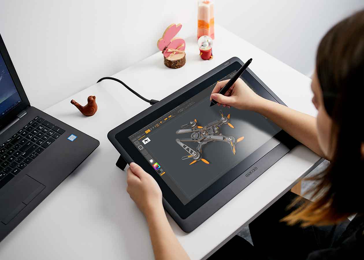 Wacom-cintiq-drone-overhead.