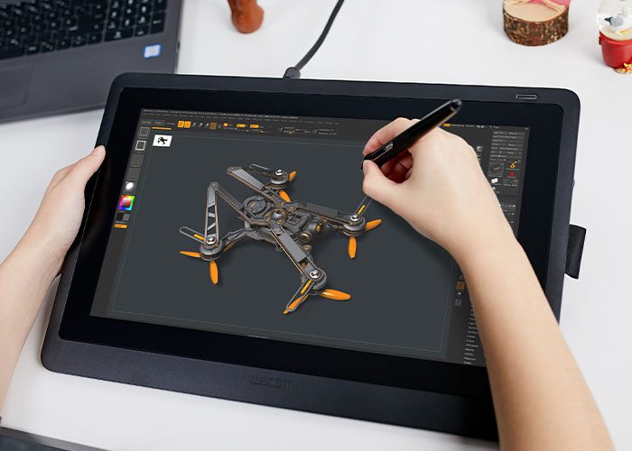 Wacom Cintiq pen display and product design